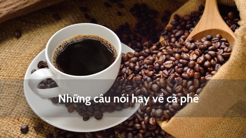 Những câu nói hay về cà phê về tình yêu & cuộc sống