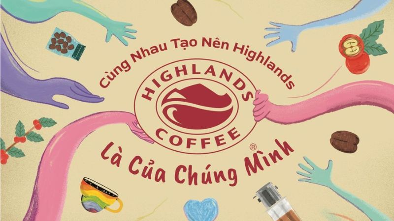 Highland Coffee Slogan