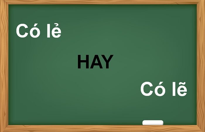 Có lẻ hay có lẽ là từ đúng chính tả?