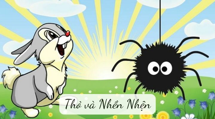 Truyện ngụ ngôn: Thỏ và Nhền Nhện