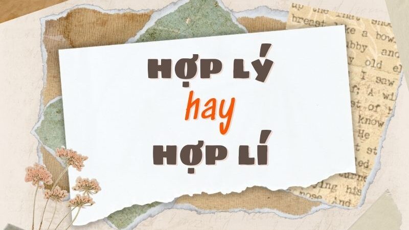 Hợp lý hay hợp lí đúng chính tả?