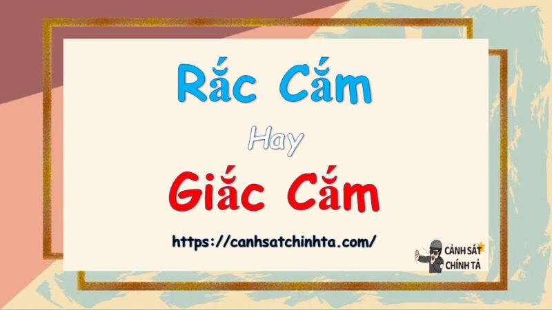 Rắc cắm hay Giắc cắm là đúng chính tả?