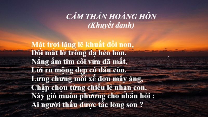 đặc điểm của thất ngôn bát cú đường luật