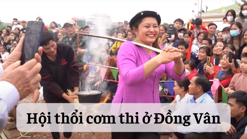 Hội thổi cơm thi ở Đồng Vân (Minh Nhương)