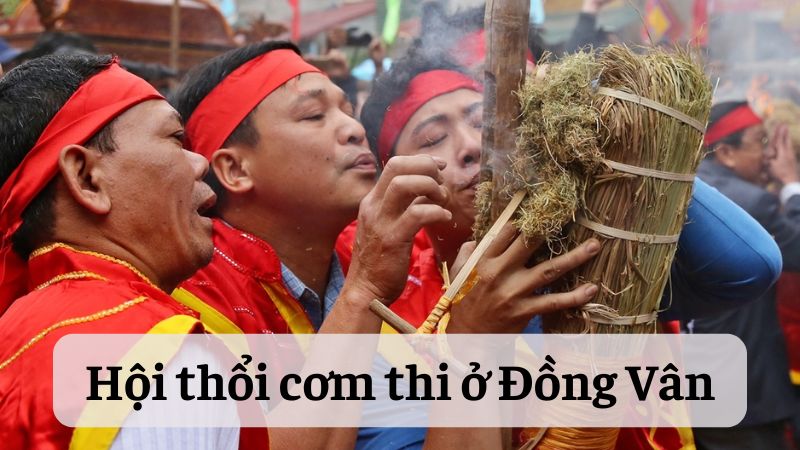 Hội thổi cơm thi ở Đồng Vân