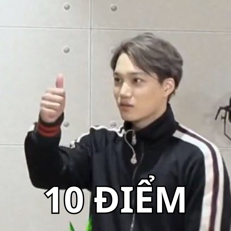 meme 10 điểm Kai EXO