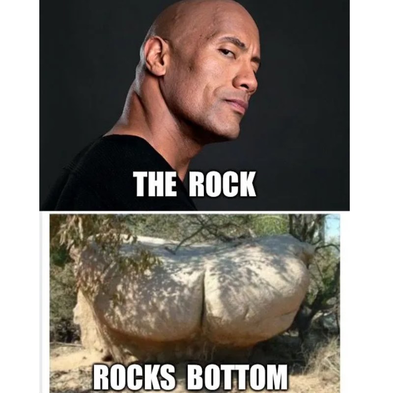 Meme The Rock độc đáo