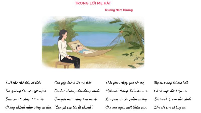 Trong lời mẹ hát  – Văn 8 Chân trời sáng tạo