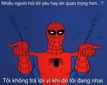 ảnh người nhện meme chế