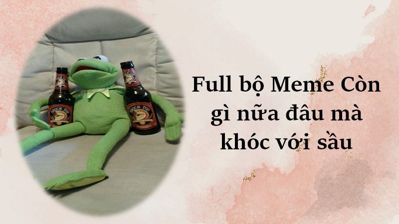 Trọn bộ 101+ ảnh Còn gì nữa đâu mà khóc với sầu meme