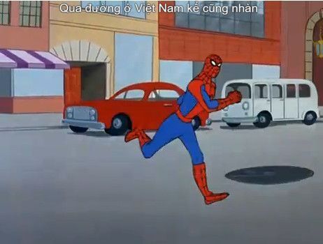 meme 2 người nhện chỉ tay