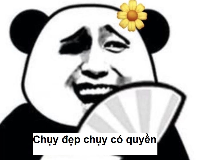 Meme em bé cười che miệng