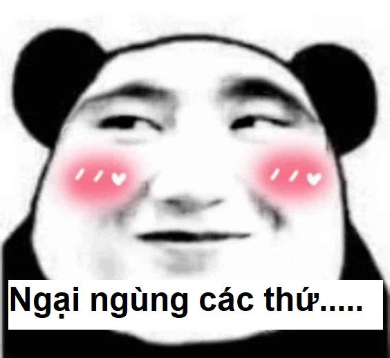 Meme cười ngại ngùng