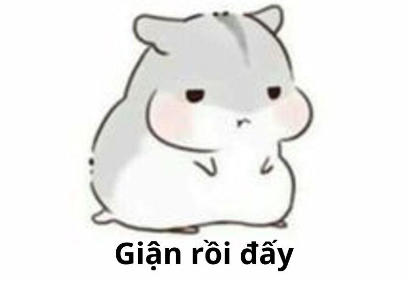 meme dỗi giận rồi đấy