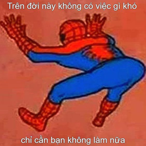 meme người nhện chế siêu hài