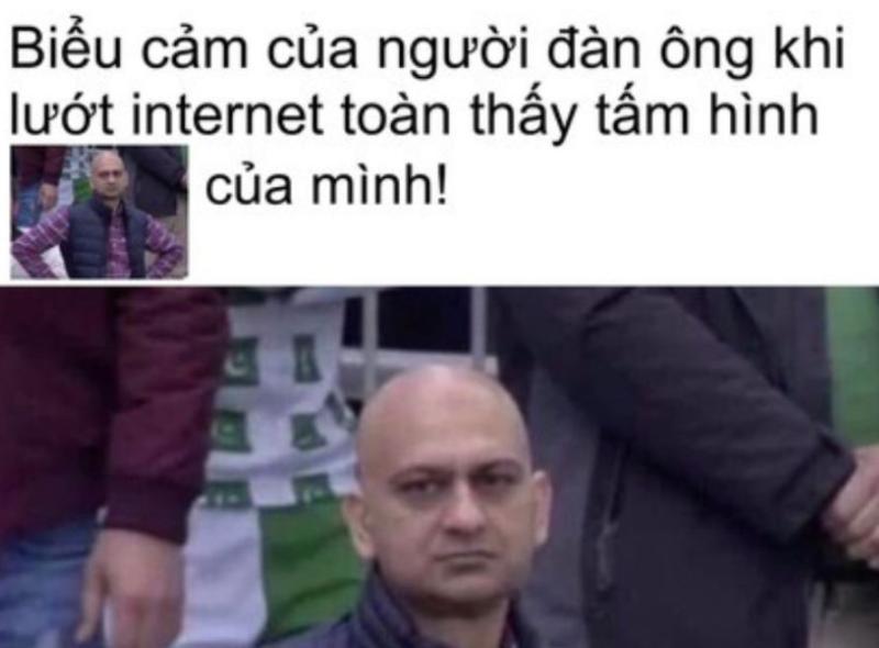 meme ông đầu trọc