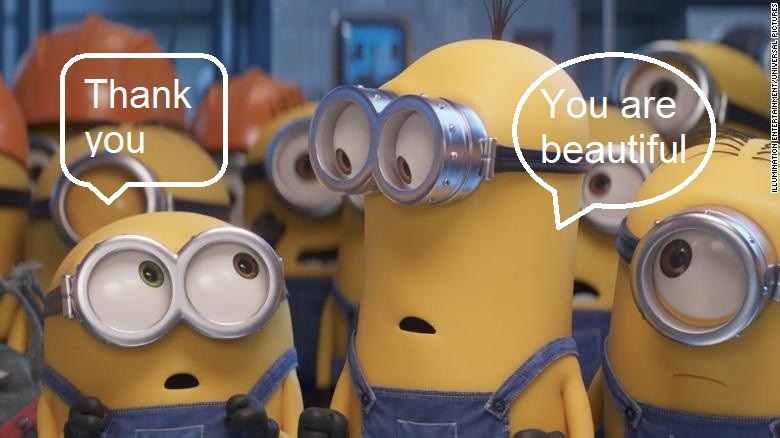 Minions cảm ơn nhau