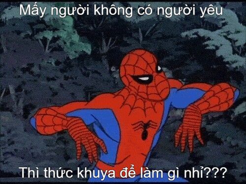 người nhện meme hài hước