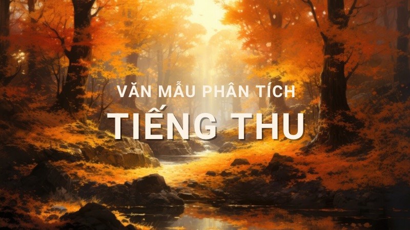 phân tích tiếng thu