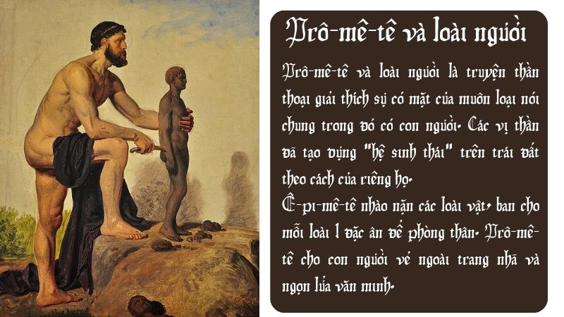 Văn bản Pro-mê-tê và loài người: Tóm tắt, phân tích ngắn gọn