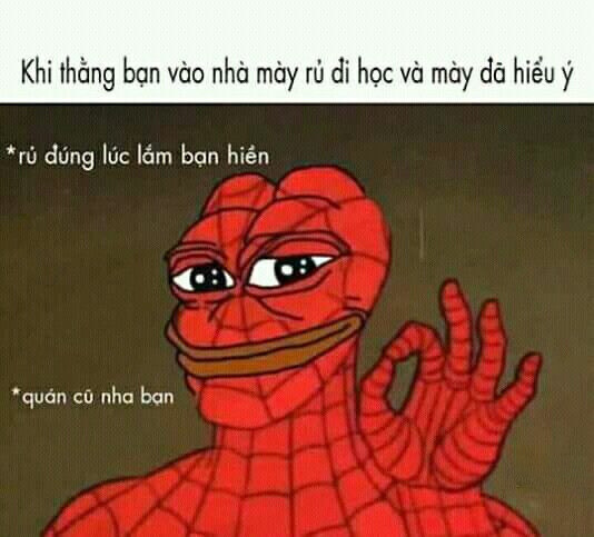 spiderman meme chế