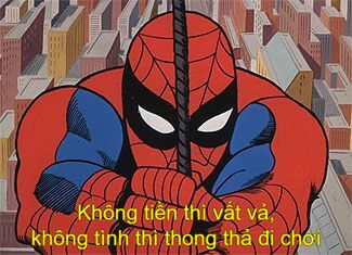 spiderman meme cực hài