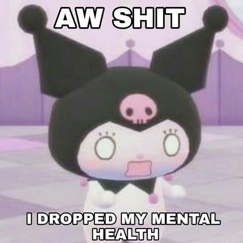 ảnh meme anime Kuromi