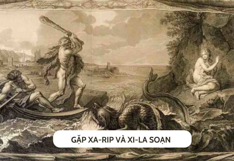 Gặp xa-rip và Xi-la soạn