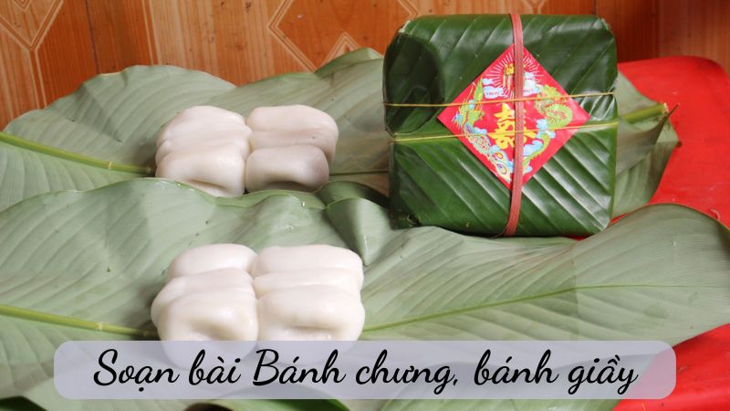 soạn văn 6 Bánh chưng, bánh giầy