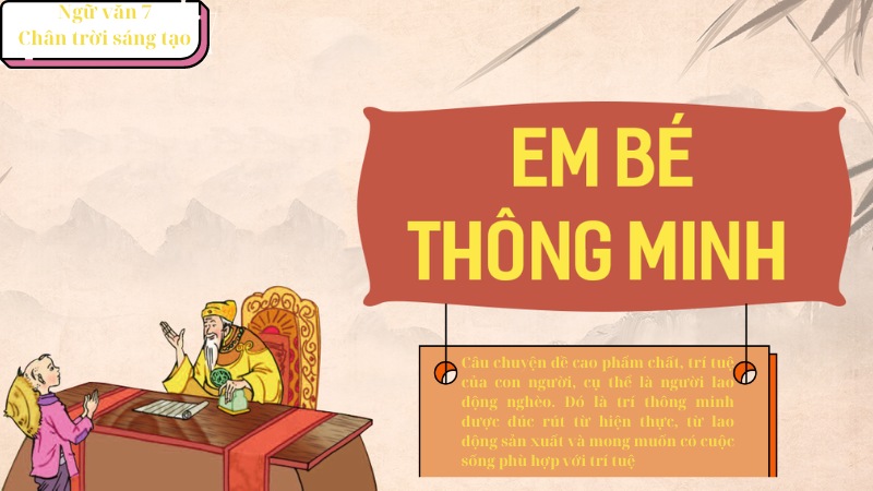 Soạn bài Em bé thông minh – Nhân vật kết tinh trí tuệ dân gian