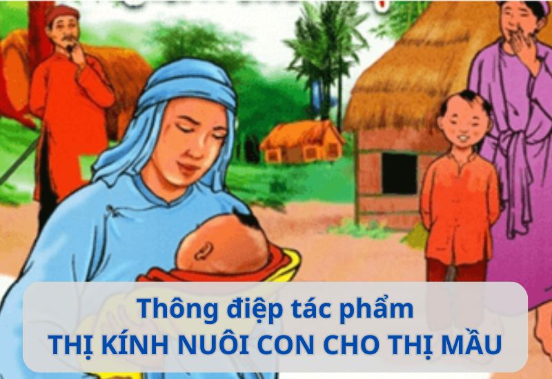 Soạn văn Thị Kính nuôi con cho Thị Mầu