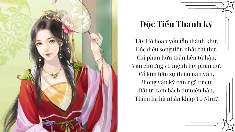 Soạn bài Độc “Tiểu thanh kí” – Chân trời sáng tạo 11