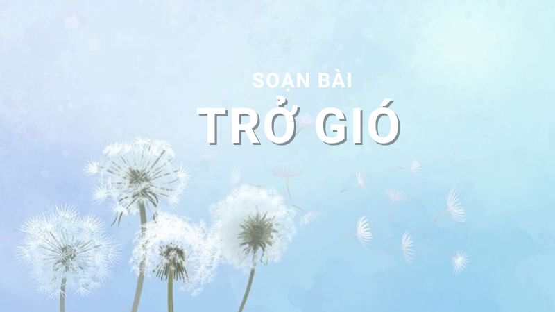 Soạn bài Trở gió (Nguyễn Ngọc Tư) Kết nối tri thức lớp 7