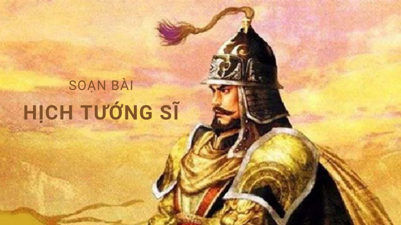 soạn hịch tướng sĩ