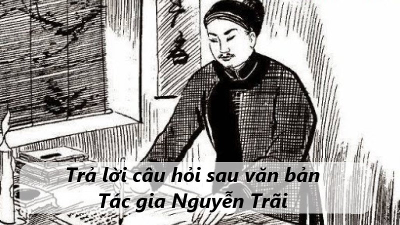 tác gia nguyễn trãi soạn văn