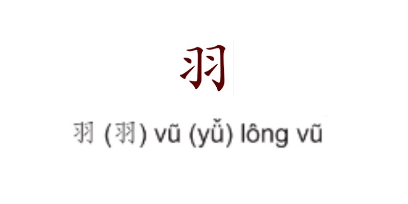 bộ thủ tiếng trung chất lượng