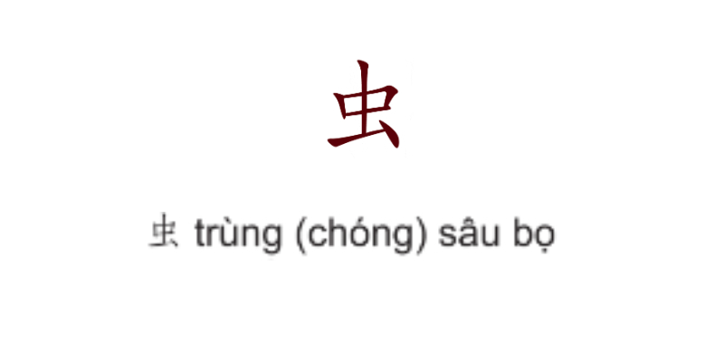 các hình ảnh bộ thủ tiếng hán