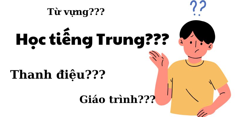 điểm khó khăn khi học tiếng Trung cho người mới bắt đầu