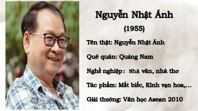 Giới thiệu tác giả Nguyễn Nhật Ánh – Tiểu sử và sự nghiệp