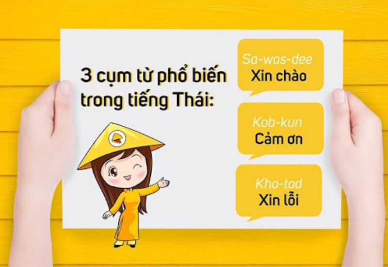 học tiếng thái cho người mới bắt đầu