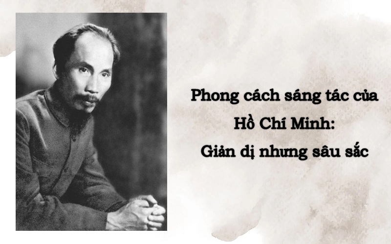 Phong cách sáng tác của Hồ Chí Minh