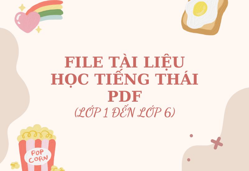 tài liệu học tiếng thái pdf