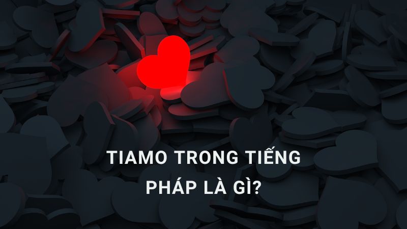 tiamo trong tiếng pháp