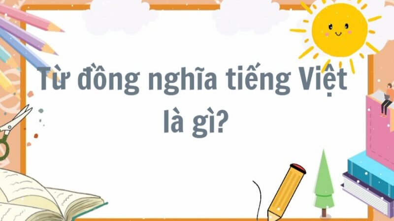 Từ đồng nghĩa tiếng Việt: Phân loại và bài tập vận dụng