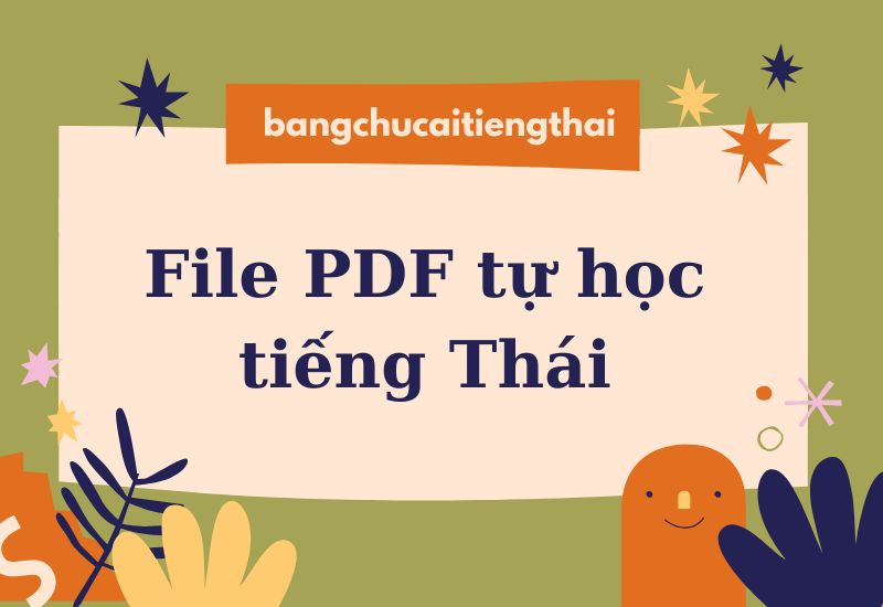 tự học tiếng thái lan