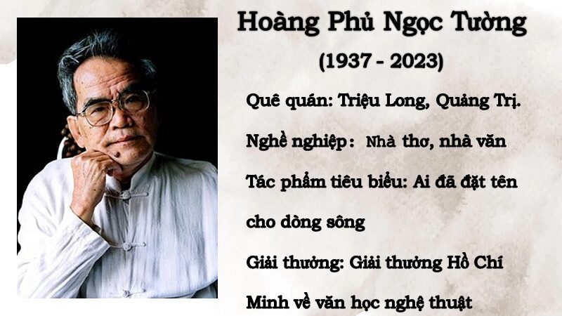 Giới thiệu tác giả Hoàng Phủ Ngọc Tường – Tiểu sử, phong cách sáng tác