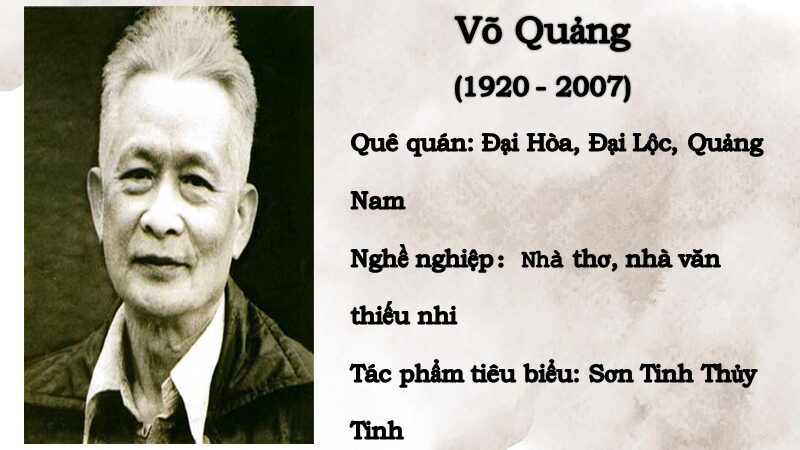 Giới thiệu tác giả Võ Quảng – Cuộc đời, sự nghiệp, phong cách sáng tác