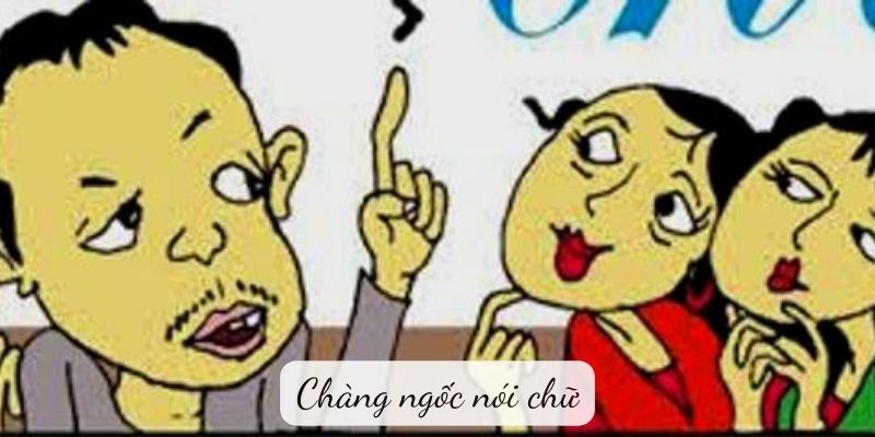 Truyện cười: Chàng ngốc nói chữ