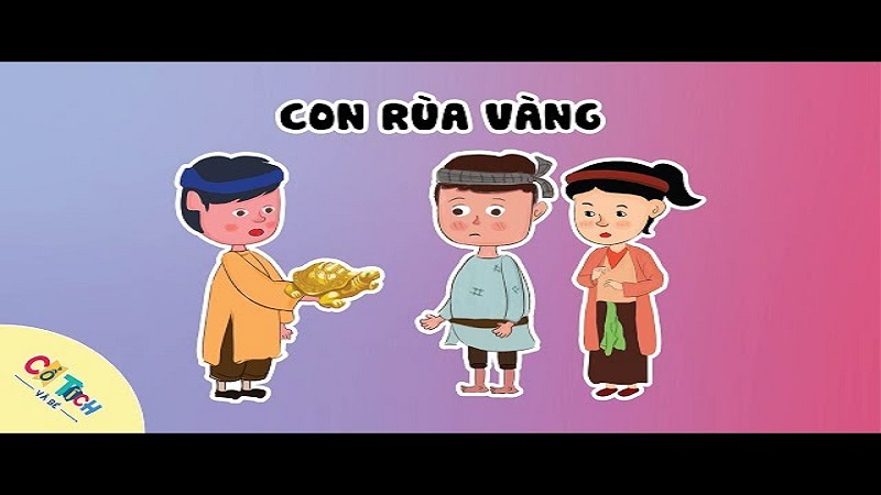 Con Rùa Vàng – Câu chuyện đề cao tính thật thà trong cuộc sống