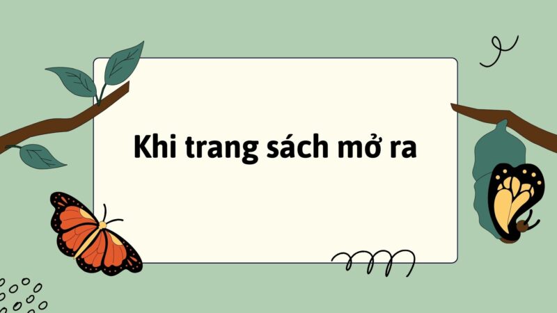 Khi trang sách mở ra lớp 2 | Tiếng Việt lớp 2 Kết nối tri thức